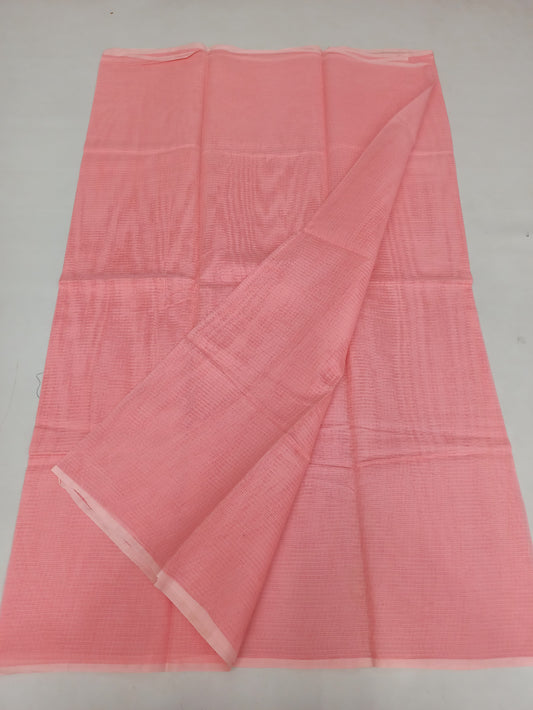 Bulk Price Kota Doria Pure Cotton Plain Saree