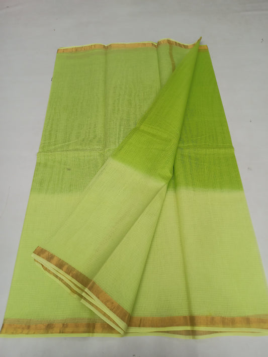 Bulk Price Pure Cotton Kota Doria Multicolor Plain Saree