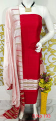 Bulk Quantity Elegant Handloom Weaved Raw Silk Suit in Faleure Dupion Fabric