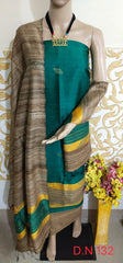 Wholesale Quantity Elegant Handloom Weaved Raw Silk Suit in Faleure Dupion Fabric