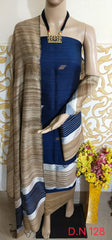 Wholesale Price Elegant Handloom Weaved Raw Silk Suit in Faleure Dupion Fabric