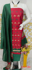 Bulk Price Elegant Handloom Weaved Raw Silk Suit in Faleure Dupion Fabric