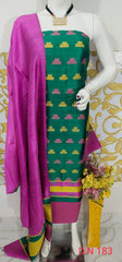 Bulk Price Elegant Handloom Weaved Raw Silk Suit in Faleure Dupion Fabric