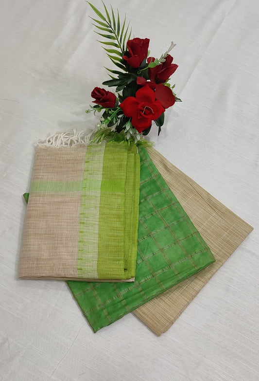 Wholesale Price Handwoven Cotton Dupion Silk Suit Piece