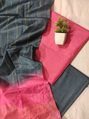 Bulk Price Semi Tussar Silk Unstitched Dress Material