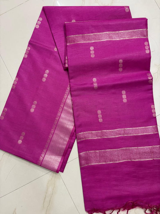 Wholesale Quantity Zari Woven Semi Tussar Silk Saree
