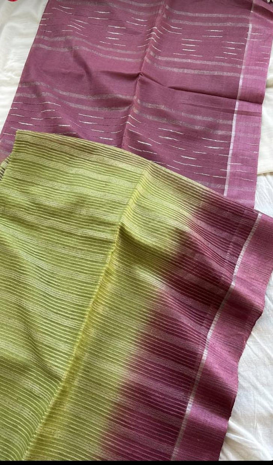 Bulk Quantity Organza Noil Silk Saree