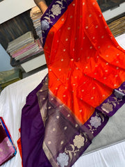 Wholesale Price Banarasi Soft-Silk Saree