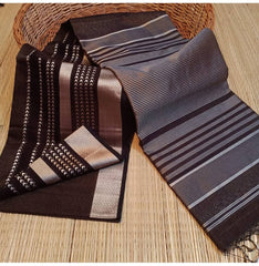 Bulk Quantity Maheshwari Semi Silk Saree With Copper Weaving Design