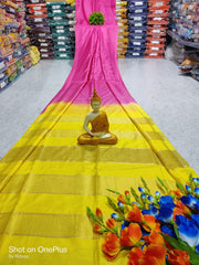 Wholesale Quantity Kota Woven Viscose Silk Saree With Zari Pallu