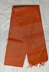 Wholesale Quantity Cotton Silk Geometric Design Woven Saree