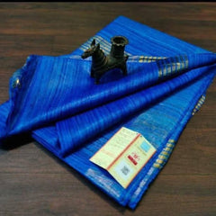 Wholesale Price Tussar Ghicha Pure Silk Saree