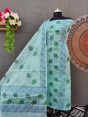 Wholesale Price Kota Doria Hand Block Printed Suit