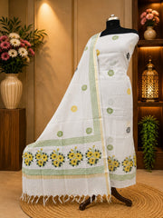 Wholesale Price Kota Doria Hand Block Printed Dress Material