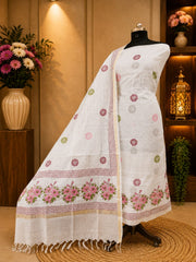 Wholesale Price Kota Doria Hand Block Printed Dress Material