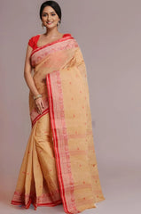 Bulk Price Bengal Cotton Tant Saree Without Blouse Piece