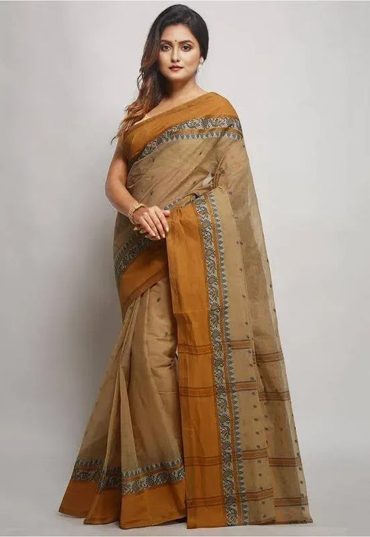 Bulk Price Bengal Cotton Tant Saree Without Blouse Piece