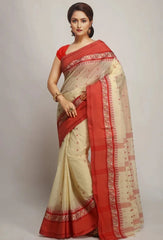 Bulk Price Bengal Cotton Tant Saree Without Blouse Piece
