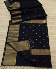 Wholesale Quantity Cotton Silk Butta Design Maheshwari Saree 8 Colors Order Sample