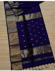 Wholesale Quantity Cotton Silk Butta Design Maheshwari Saree 8 Colors Order Sample