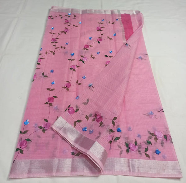 Hand-painted Kota sarees