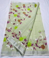 Bulk Quantity Kota Doria Hand Painted Saree