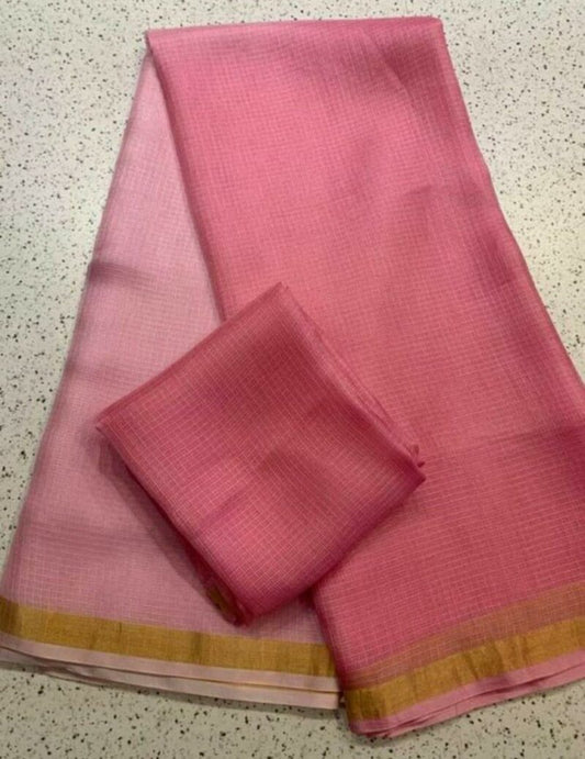 Wholesale Price Kota Doria Pure Silk Saree