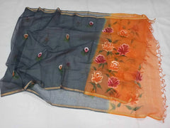 Wholesale Price Pure Cotton Kota Doria Hand Painted Dupatta Order Sample