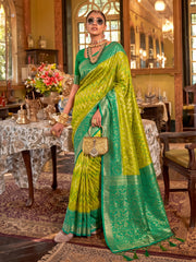 Wholesale Quantity Silk Zigzag Woven Saree